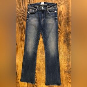 Hudson midrise bootcut jeans--29--New but snagged